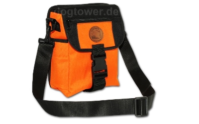 Orange/schwarze Dummytasche Deluxe