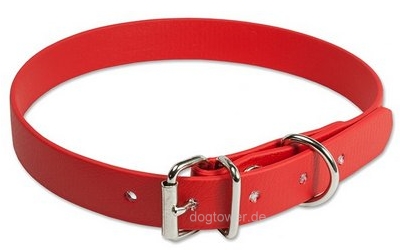 Halsband Klassik (rot) in 19mm Breite