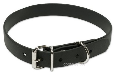 Halsband Klassik in 19mm Breite (schwarz)