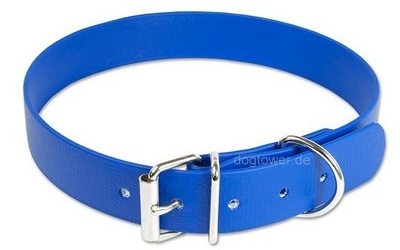 Mystique Hundehalsband Biothane, blau