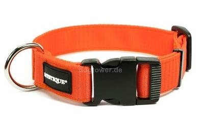 Mystique Nylon Halsband Profi, neonorange