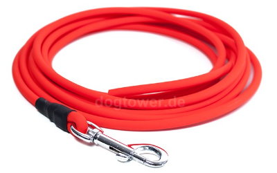 Mystique Biothane Schleppleine (rund) mit Standard-Karabiner