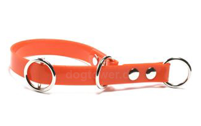 Mystique Biothane Schlupfhalsband Standard, gold orange