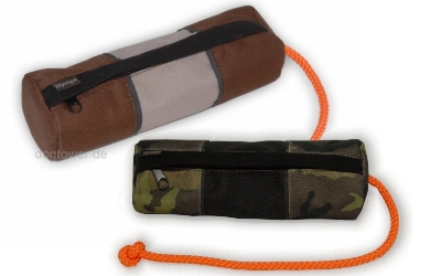 Futterdummy Snack, Camo/schwarz u. braun/beige