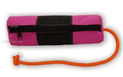 Futterdummy schwarz/pink