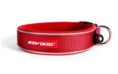 Neopren- Halsband von Ezydog, rot