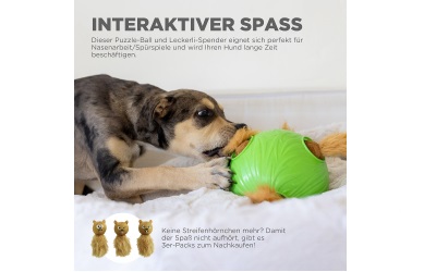 Nina Ottosson Dog Snuffle N Treat Ball