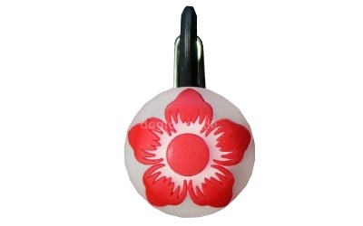 Nite Ize LED Leuchte cliplit flower, rot