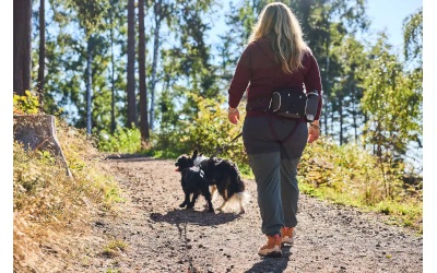 Non Stop Dogwear Belt Bag, black/grey