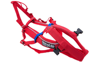 Non Stop Dogwear Combined Harness, rot