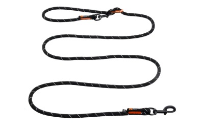 Non Stop Rock Leash Adjustable Multifunktionsleine schwarz