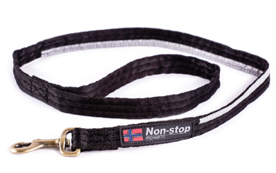 Non Stop Strong Leash Hundeleine, schwarz