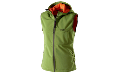 Owney Softshell-Weste Damen Yunga, cedar green
