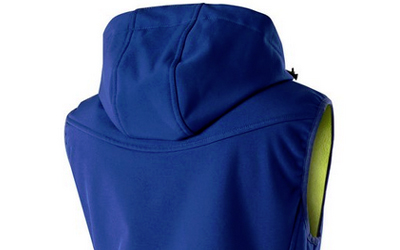 Taillierte winddichte und wasserabweisende Damen-Softshell-Weste