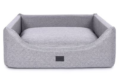 mypado Alma Soft Hundebett, silber