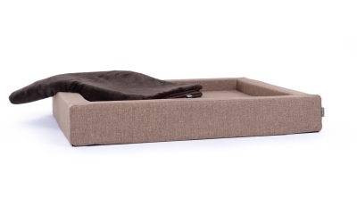 mypado Harko Soft Hundebett, hellbraun