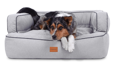 padsforall Hundebett Neo Luxuryline, silber