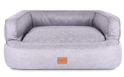 mypado Neo Soft Hundebett, silber