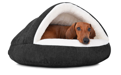 mypado Shell Comfort Hundehöhle, schwarz