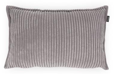 mypado Island Cord Kuschelkissen grau