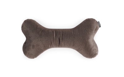 mypado Bone Velvet Knochenkissen taupe