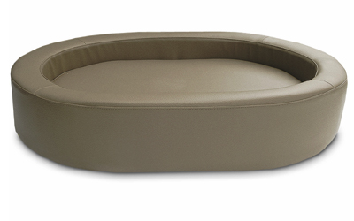 mypado Prado Kunstleder-Premium Hundesofa, taupe