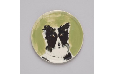 The Painter's Wife Border Collie Dish