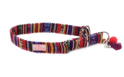 Pellina Schlupfhalsband Boho Red