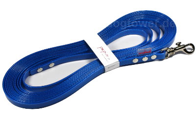 Pepini Biothane Schleppleine, signalblau