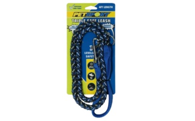 Petsport Triple Safe Leash Blau