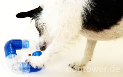 Befüllbares Hundespielzeug aus Kunststoff