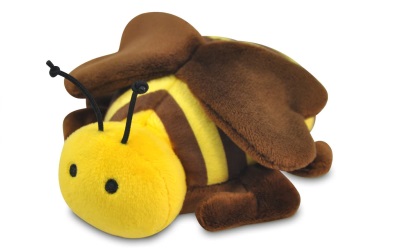 P.L.A.Y. Pet Lifestyle and You Plush Toy Bee, Yellow/Brown
