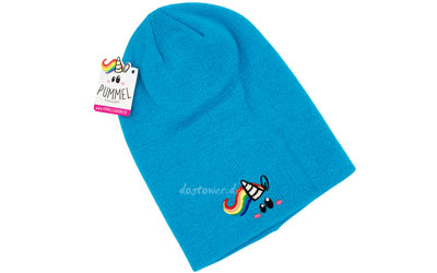 Pummeleinhorn Long Beanie, petrol