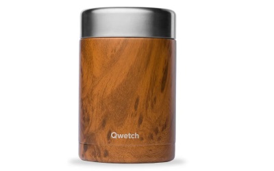 Qwetch Lunch Box Thermo Wood