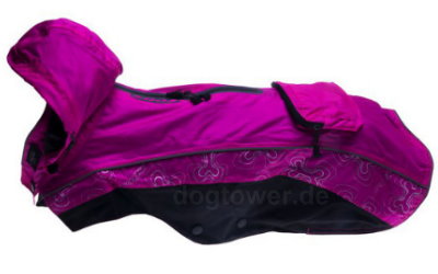 Regen- Hundejacke Rogz RainSkin, pink