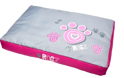 Rogz Flat Podz Hundematratze Pink Paw