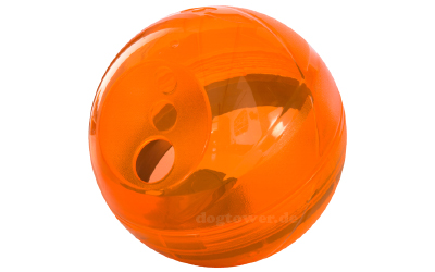 Rogz Futterball Tumbler in orange