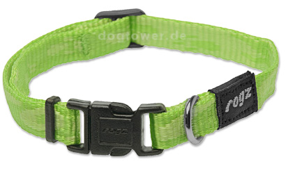 Rogz Halsband Alpinist lime