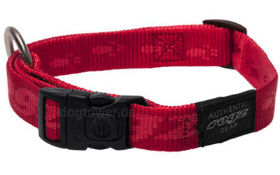 Rogz Halsband Alpinist rot