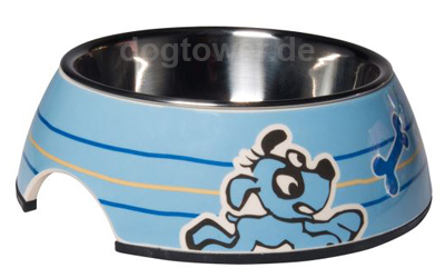 Rogz Lapz Bowlz Hundenapf Pupz blue