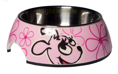 Rogz Lapz Bowlz Hundenapf Pupz pink