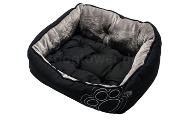 Rogz Luna Podz Hundebett, Black Paw