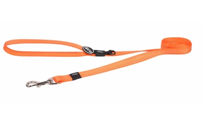 Rogz Utility Classic Nylonleine, neonorange