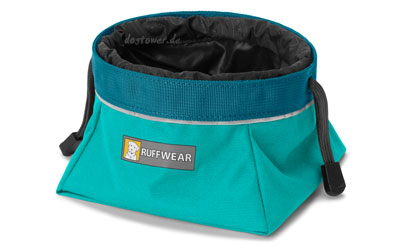 Ruffwear Faltnapf Quencher CinchTop, melt water teal