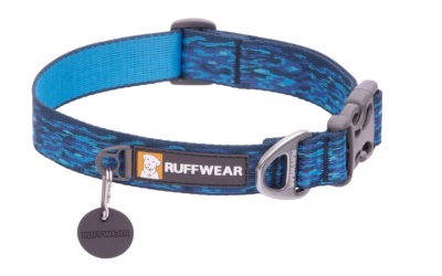 Ruffwear Flat Out Collar Oceanic Distortion