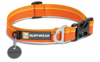 Ruffwear Hoopie Collar Hundehalsband, Orange Sunset