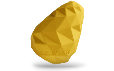 Ruffwear Gnawt-a-Cone in dandelion yellow