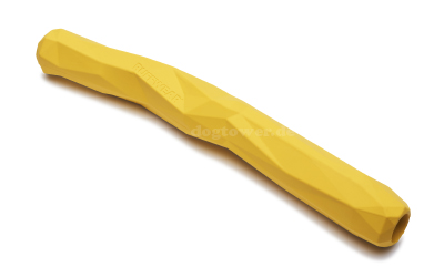 Ruffwear Gnawt-a-Stick in dandelion yellow