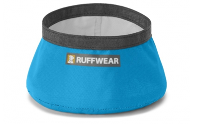 Ruffwear Napf auf ein Minimum reduzierbar, ideal für unterwegs