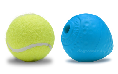 Größe vergleichbar mit einem Tennisball